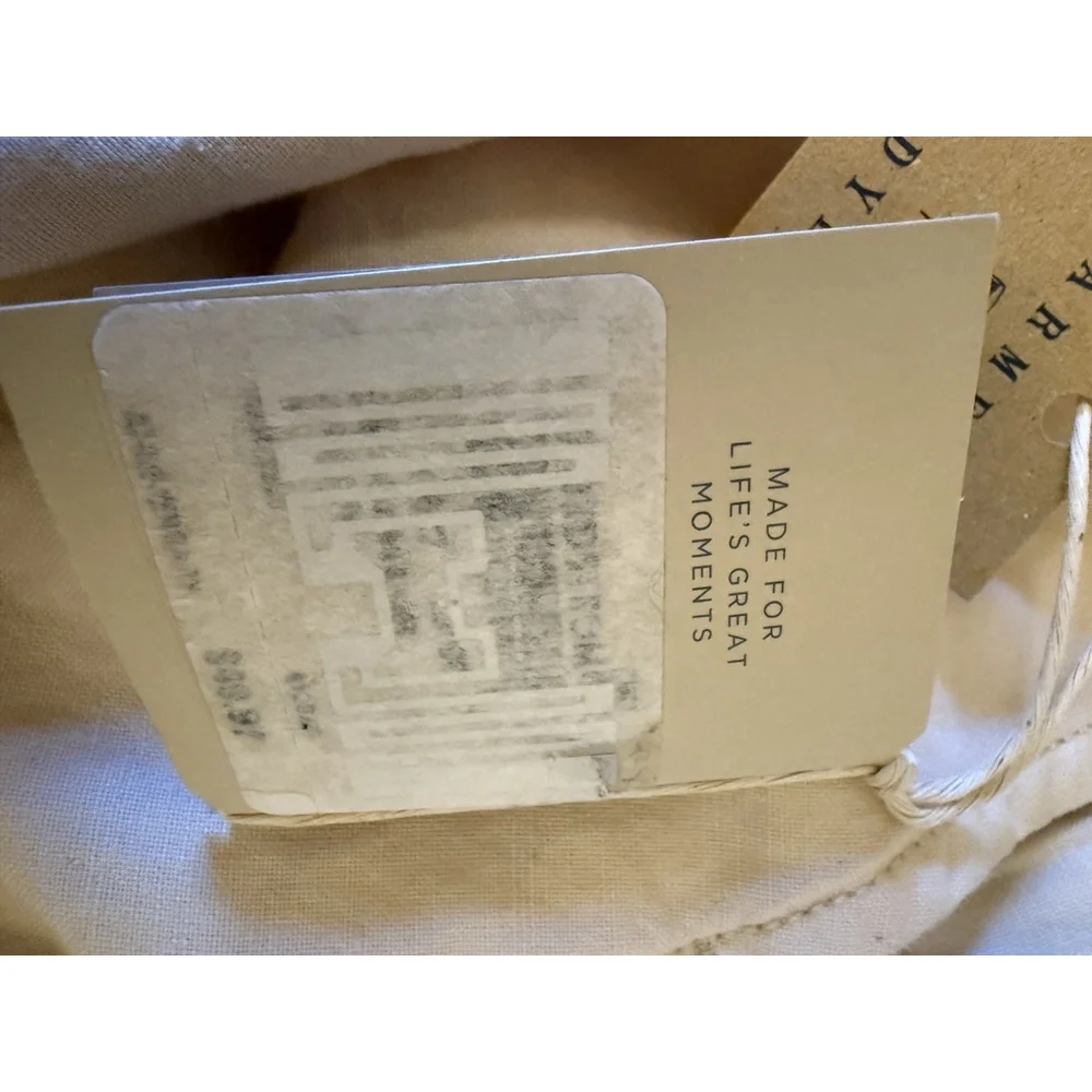 FAHERTY Tradewinds Shorts 7.5” Inseam Linen Blend‎ Cream Tan Mens Size 40 NWT